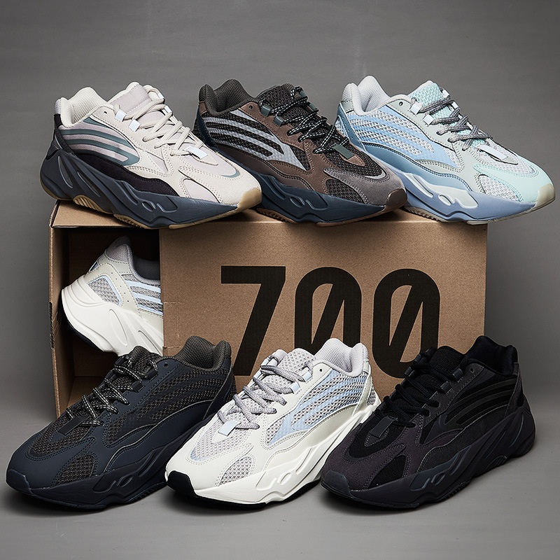 Putian Shoes Coconut Shoes700 V2 High Version Real Explosion Sea Salt Inertia Black Soul Couple Torre Shoes Sneaker