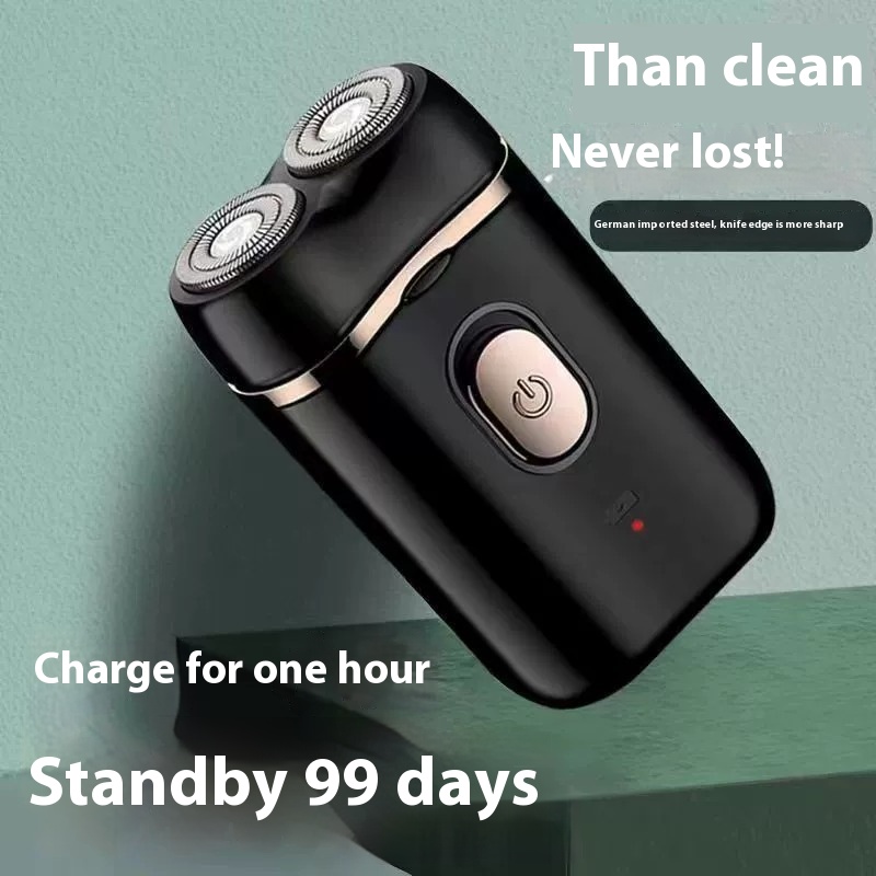 Men's Electric Shaver Portable Shaving Beard Shaver Double Head Shaver Multifunctional Rechargeable Shaver
