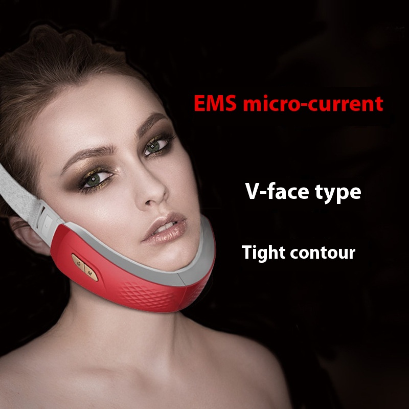 Face Slimmingtrument VFace Artifact Facial Massager Micro-current Vibration Beautytrument Lifting And Firming Facial Beautytrument