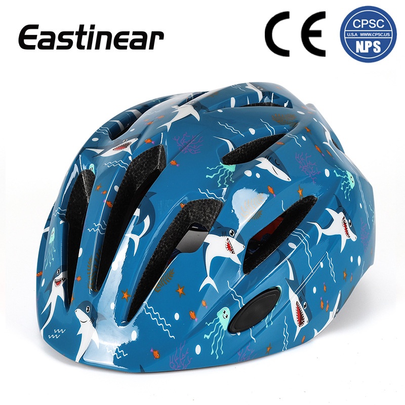 Cartoon Children's Bicycle Helmet Roller Skating Helmet Skateboard Balance Car Helmet Children's Helmet