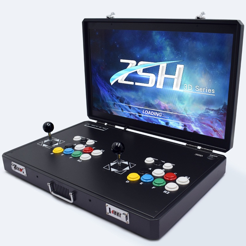 24-inch Double Rocker Folding Portable Pandora Arcade Moonlight Box Home Game Console Fighting All-in-one Machine