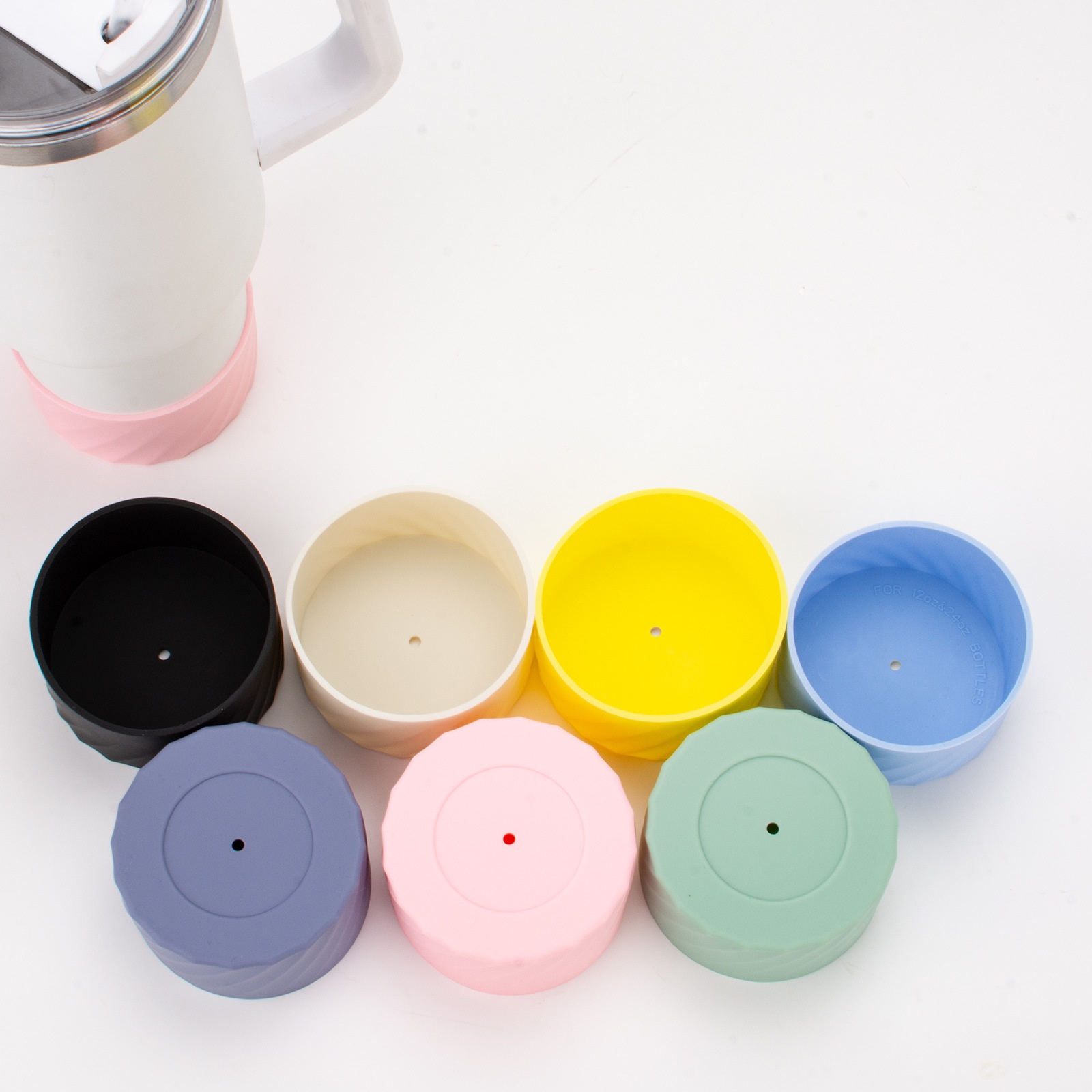 Stanley Silicone Water Cup Protective Cover Straight Non-slipulation Cup Cover Outdoor Sports Portable Cup Cover