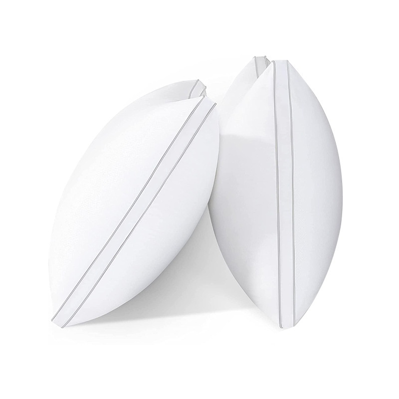 Cotton Feather Velvet Pillow Five-star Hotel Cotton Pillow Bilateral Stereo Pillow