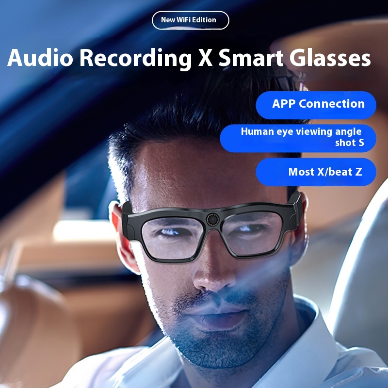 4 KUltra HDSmart Bluetooth Wireless DVSports Recording Photo APPMulti-function Technology Glasses