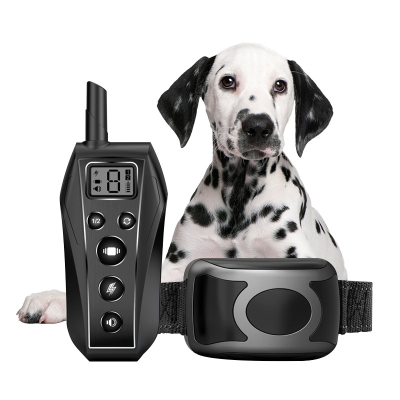 Vibration Dog Collar Dog Training Waterproof Barking Stopper Pet Supplies Remote Control Dog Training Device