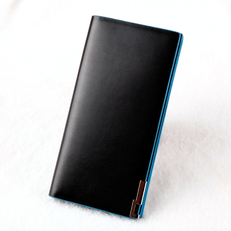 Thin Korean Style Fashion Personality European And American Long Wallet Men's Wallet Multi-card Sloty Brand