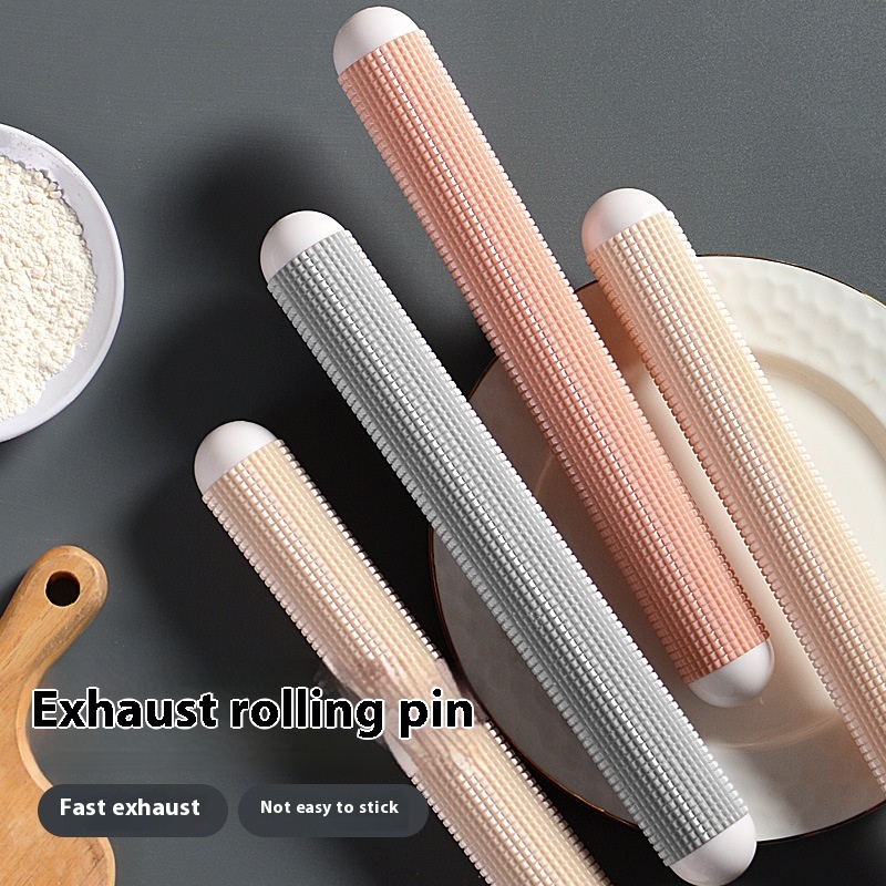 Dumpling Skin Rolling Pin Household Large Rod Rolling Pin Baking Non-stick Noodle Rolling Pin Roller Rolling Pin