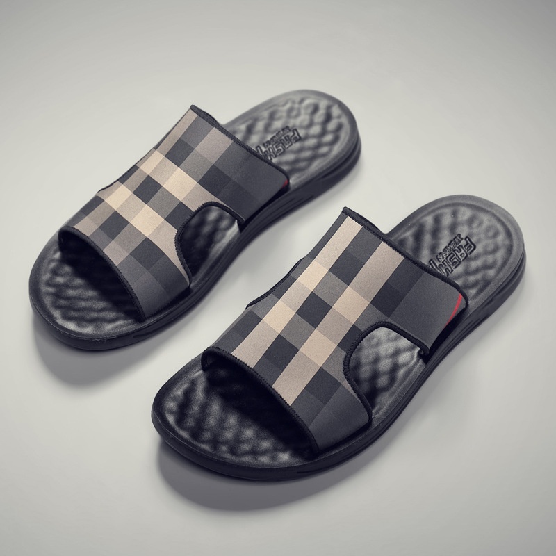 Summer Sandals All-match Korean Fashion Shoes Lycra Beach Shoes Sandals S