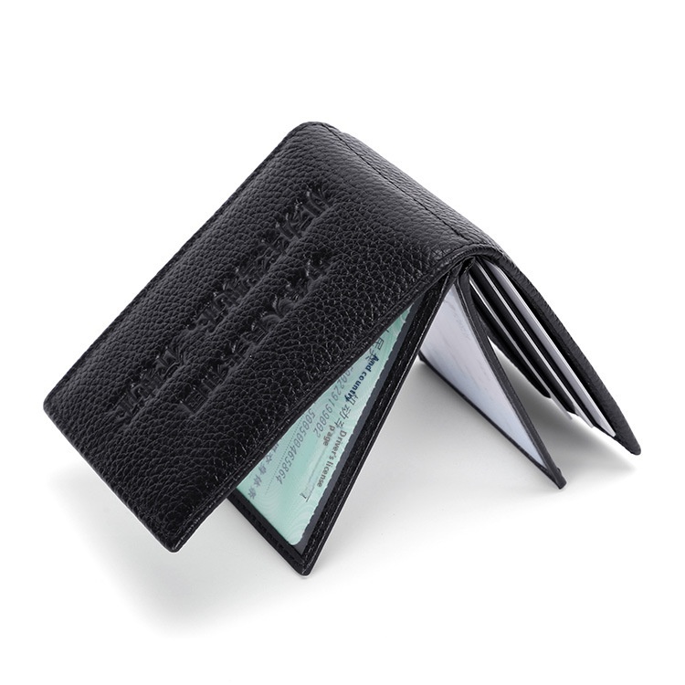 Genuine Leather Motor Vehicle Driver's License Leather Case Top Layer Cowhide Driving License License Super Thin IDCard Holder Card Bag