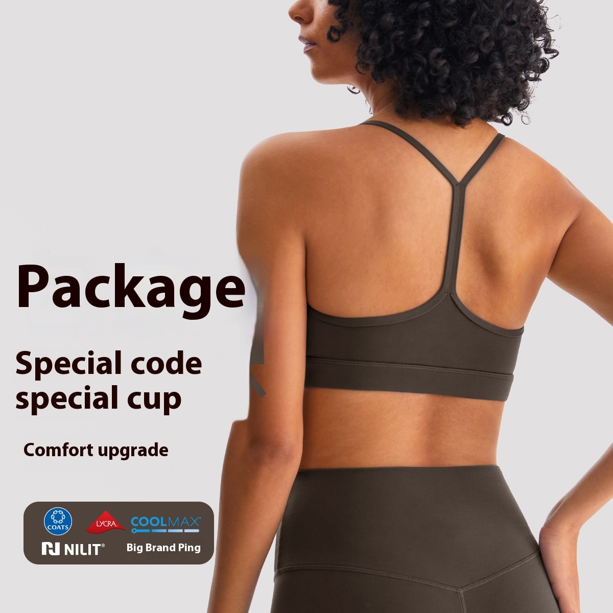 Nulrx Nude Yoga Wear Vest Pilates Sports Underwear Female Sexy Back Fitness Yoga Bra