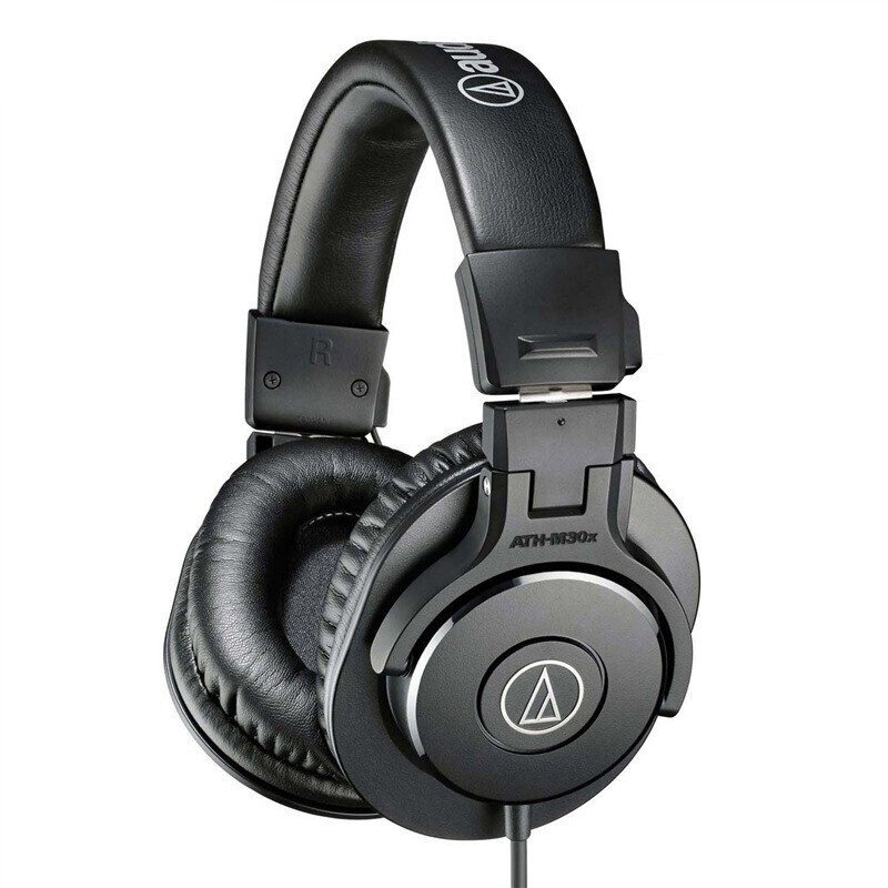 Audio Technica/Iron Technica Ath-m30x Recording Professional Monitoring Computer Music Headphones