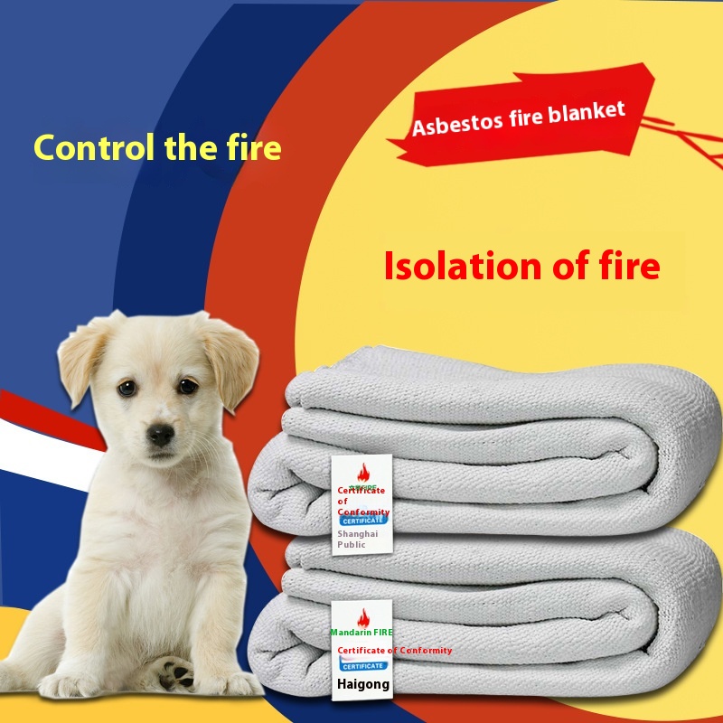 Fire Escape Blanket Fire Extinguishing Blanket Asbestos Quilt Electric Welding Fire Blanket Welding Protective Blanket Asbestos Cloth