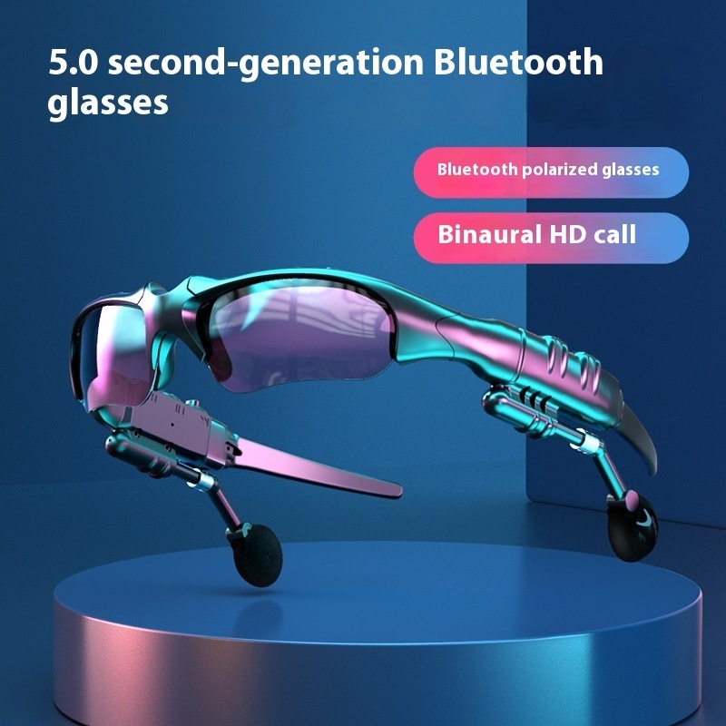 Bluetooth Glasses Wireless Bluetooth Headset Smart Call Glasses