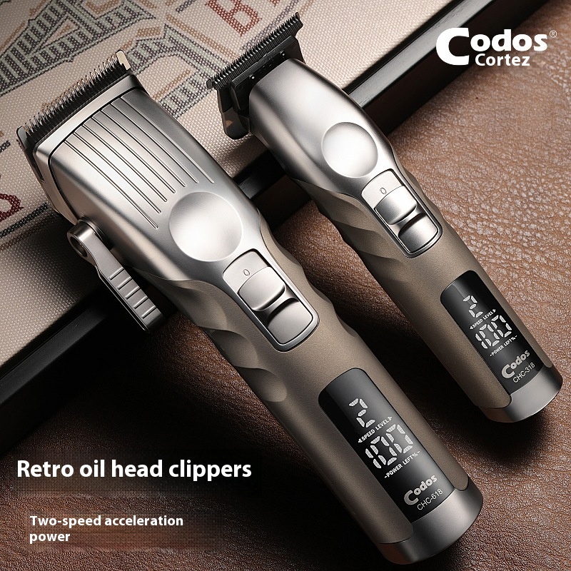 Cortex Oil-head Clipper Hair Clipper Electric Clipper For Shaving Head Special Gradient Professional Hairdresser Shop Hair Salon618