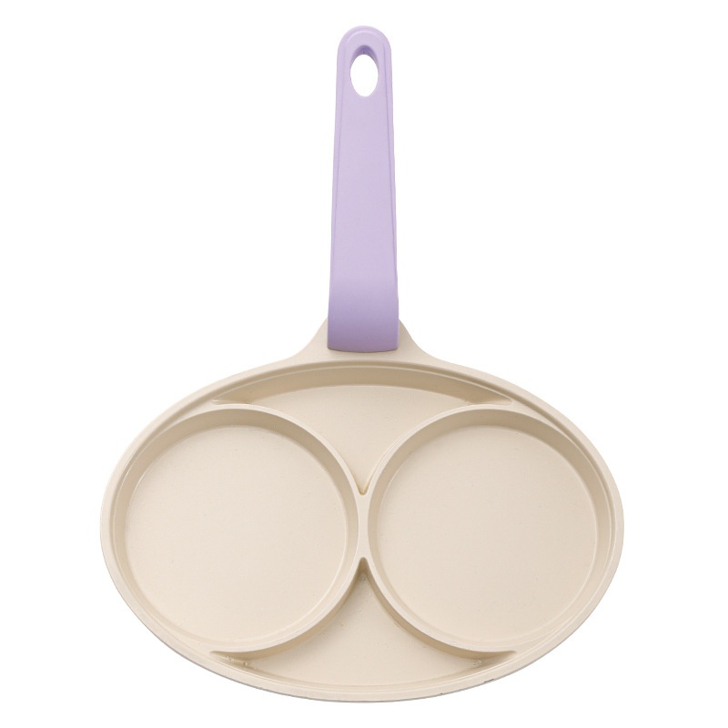 Hamburger Pot Small Pan Household Omelette Pan Frying Pan Breakfast Cake Pan Egg Dumpling Pan Mold