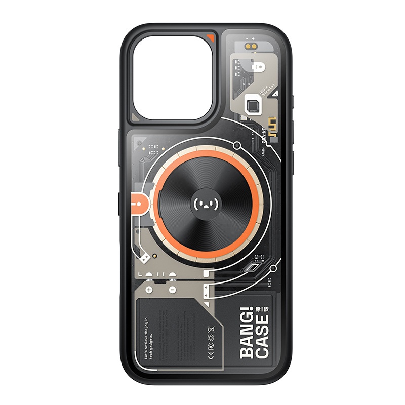 BANGCASECustom Button Mobile Phone Case Magnetic Mag Safe Suitable For Apple IPhone16 Pro Max Series