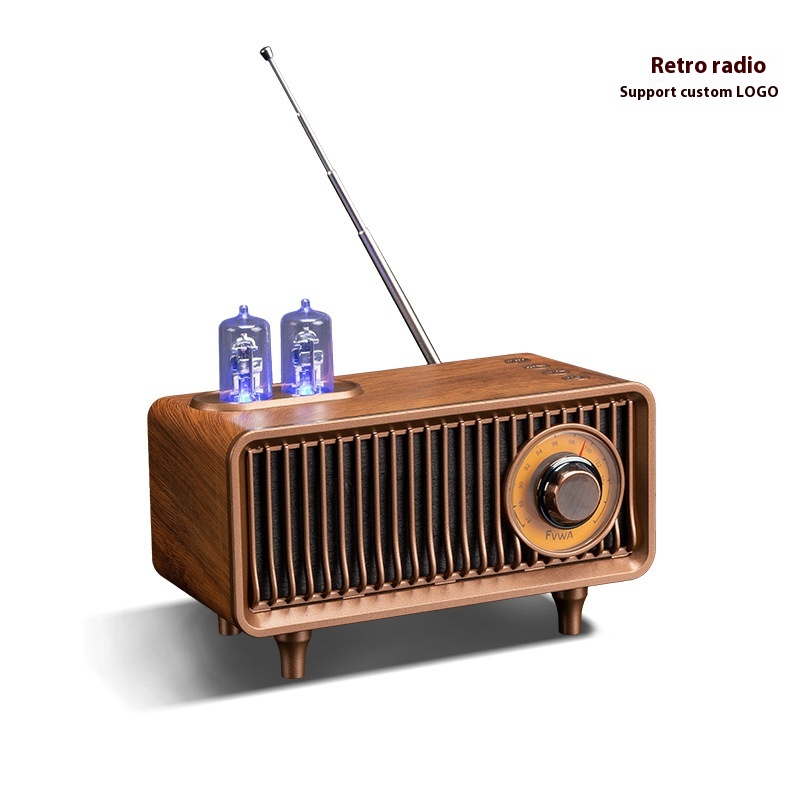 Radio Retro Bluetooth Speaker Heavy Subwoofer Computer Audio Bluetooth High Color Value Small Speaker