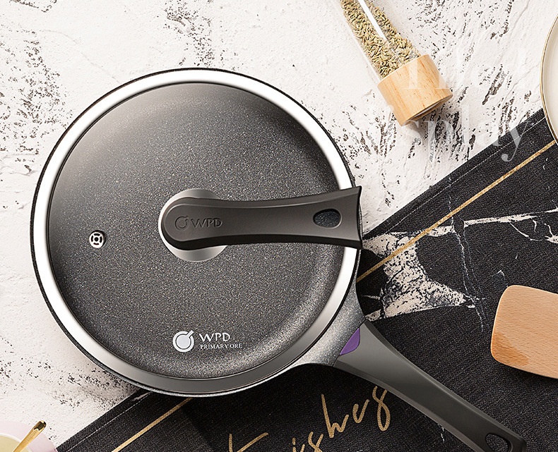 Medical Stone Pan Household Frying Pan Pancake Non-stick Omelette Small German Induction Cooker Gas Stove Suitable For