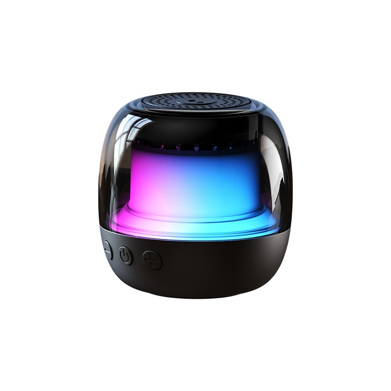 Bluetooth Speaker Portable RGBAtmosphere Light Audio Bluetooth High Color Value Outdoor Subwoofer