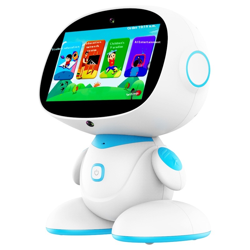 Bellecong Intelligent Robot Early Education Machine Children's Dancing Toy Dialogue Voice Story Machine Point Reading Learning Machine