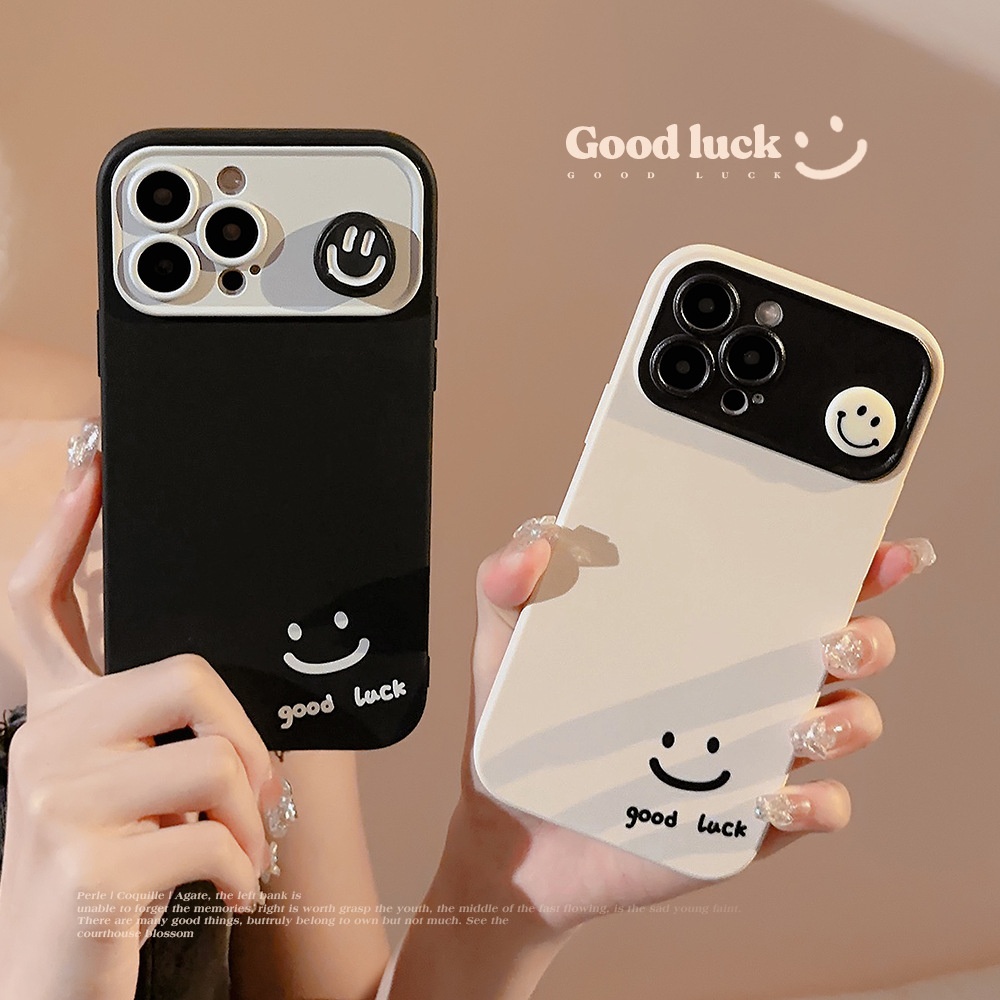 Three-dimensional Smiley Face Suitable For Apple Iphone14 Mobile Phone Case13promax Anti-fall11 Korean15 Cartoon12 XS
