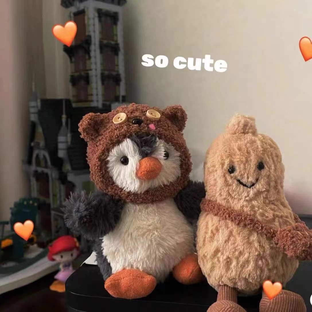 UKJelly Peanut Penguin Plush Toy Doll