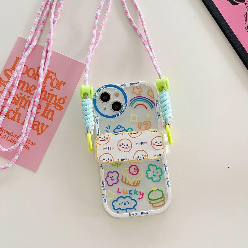 Strap Rope Mobile Phone Clip Mobile Phone Rope Crossbody Mobile Phone Strap Hanging Chain Lanyard Back Clip Mobile Phone Rope Mobile Phone Clip