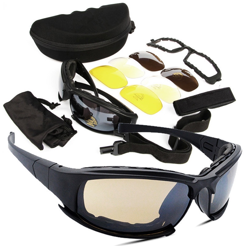 Dais Outdoor Riding Glasses CSTactical Protective Motorcycle Goggles/X7 Polarized Suit