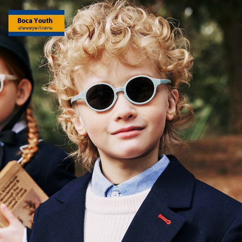 0-3 Years Old Children's Silicone Sunglasses For Kids Cute Baby Polarized Outdoor Sunglassesy8191