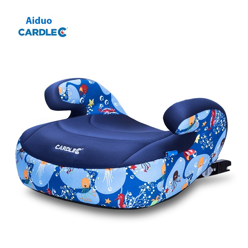 Child Safety Seat Booster Cushion3-12 Years Old Baby Car Portable Cushion Isofix Hard Interface Car