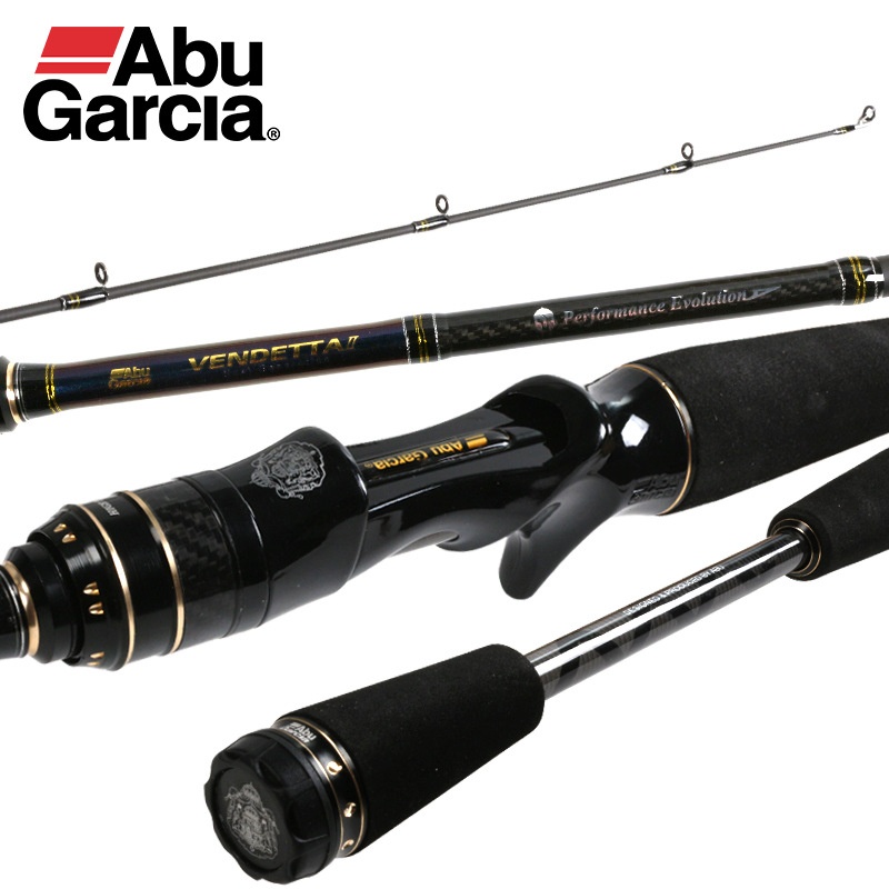 Abu Avengers Second Generation Lure Rod Gun Handle Straight Handle Micro-object Lure Fishing Rod Long-distance Bass Pan-use Black Fishing Rod