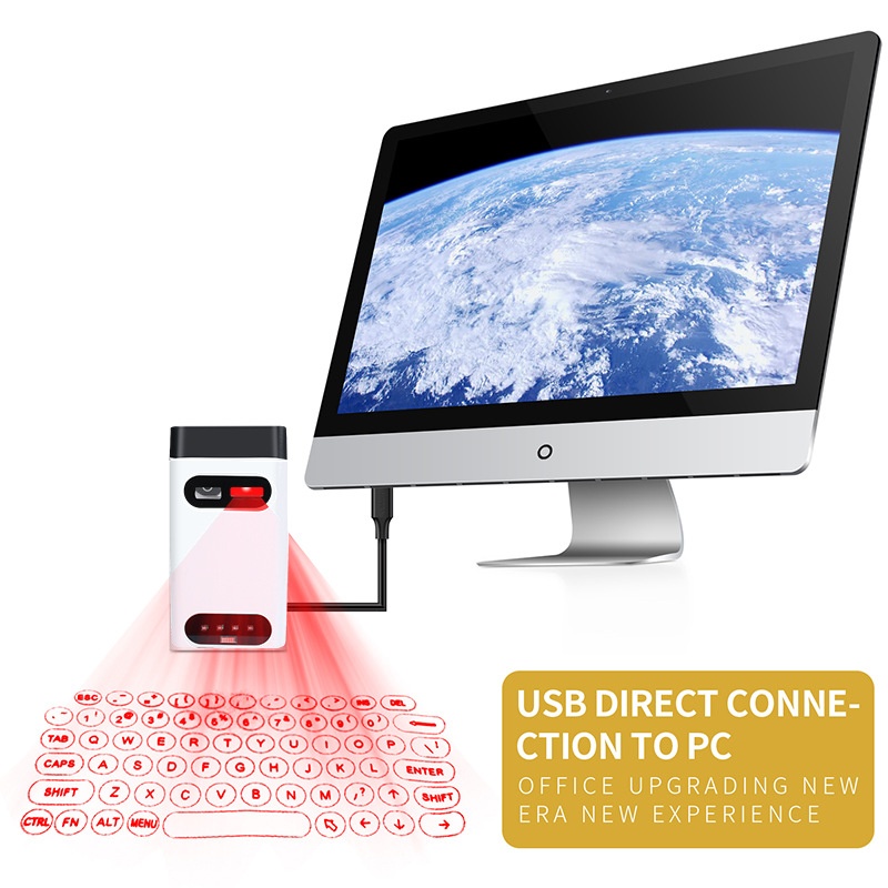Direct Laser Projection Keyboard Computer Mobile Phone Bluetooth Infrared Wireless Touch Virtual Keyboard
