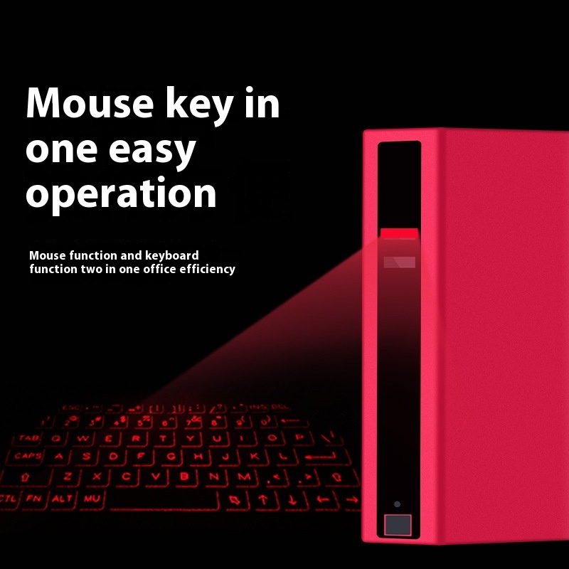 Mini F3 Charging Treasure Laser Laser Virtual Projection Mobile Power2-in-1 Voice Portable Keyboard