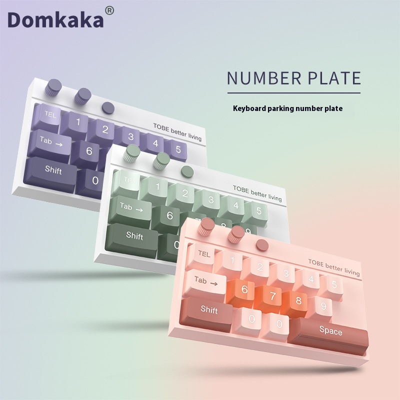 Car Temporary Parking Number Plate,Car Moving Phone Plate,High-end Car Moving Digital Car Creative Supplies Collection