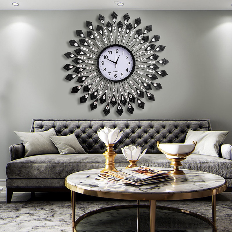 Nordic Decorative Clock Wall Clock Living Room Porch Fashion Creative Clock Home Atmosphere