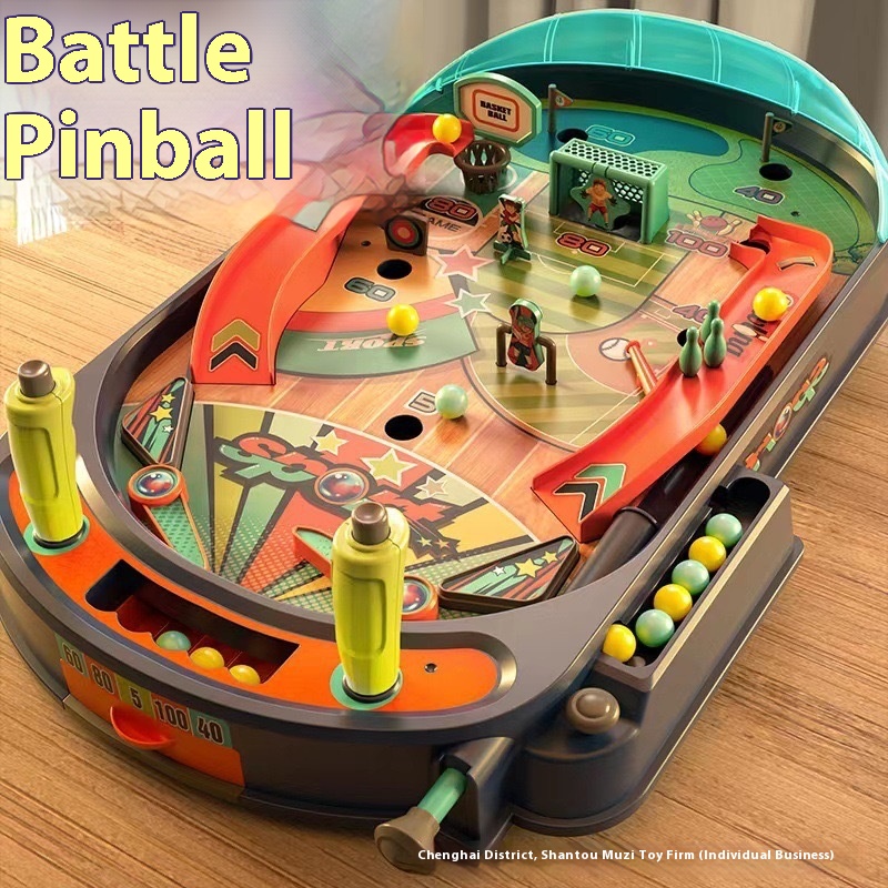 Children's Marbles Game Parent-child Interactive Battle Table Ball Ball Table Two-dimensional Marbles Toys
