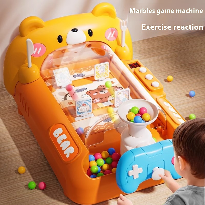 Foreign Trade Children's Gift Marbles Game Machine To Break Through The Door Boys And Girls Educational Toys Training Attention Birthday