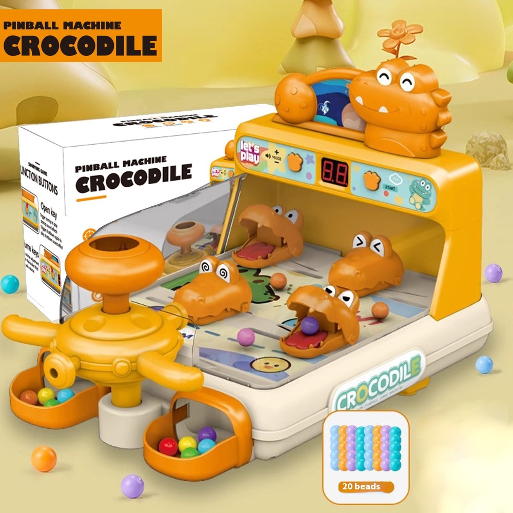 Children's Playing Pinball Game Machine Breaking Through The Pass Playing Ball Game Boy's Educational Toys Aged3 To6 Concentration Training Attention