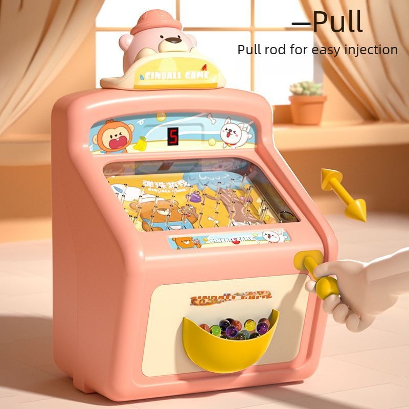 Children's Playing Marbles Game Machine Educational Toys Thinking Training Concentration Parent-child Mutual Entertainment Shooting Board Game Toys