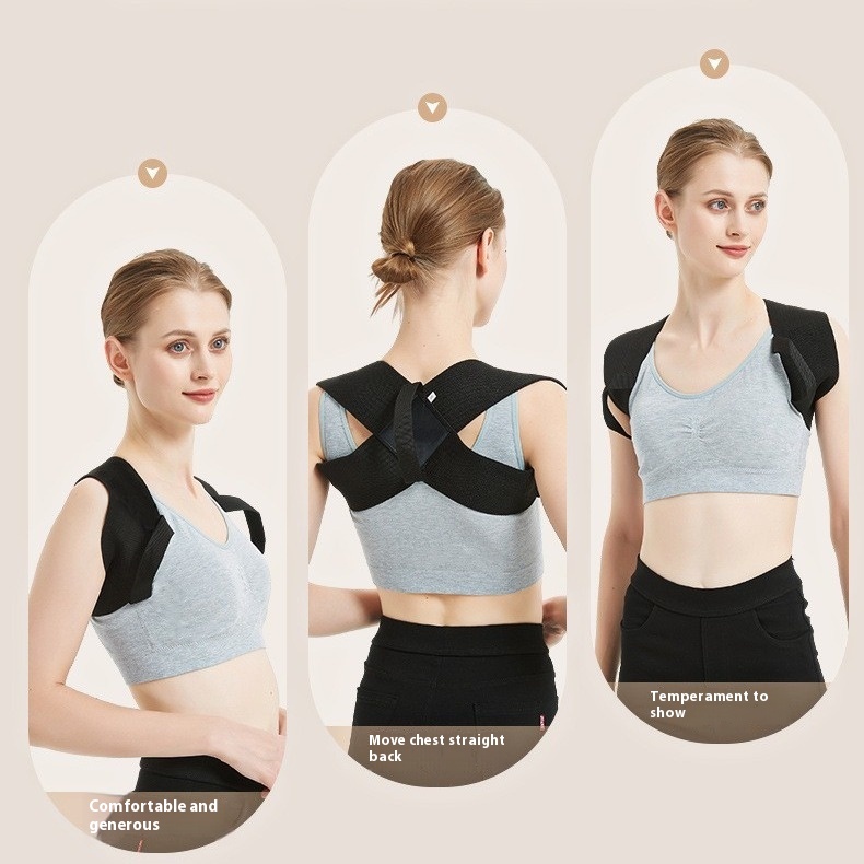 Adjustable Posture Corrector&Hunchback Support Belt For Men&Women-Straighten Your Back,Improve Posture,And Enhance Fitness(UKSize)