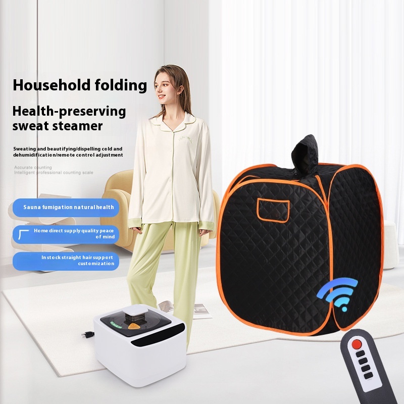 Double Body Sweating Household Sweat Steamer Steam Room Steam Engine Fumigation Trument Gynecological Folding Sauna Box