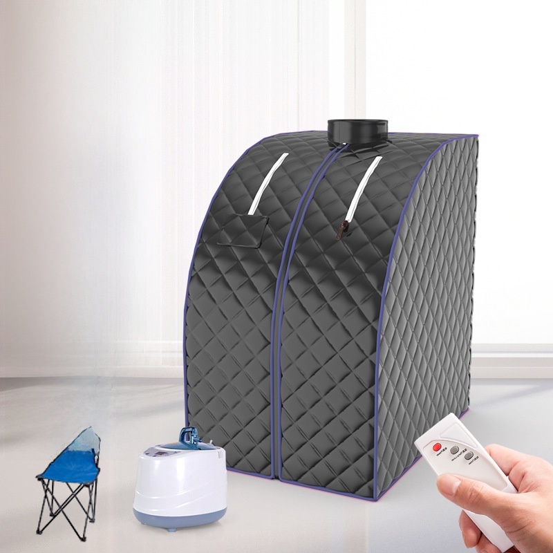 Jingmei Le Far Infrared Home Use Foldable Sweat Steaming Box Energy Saving Sauna Bath Tub