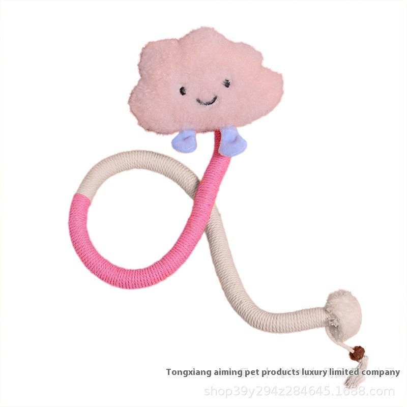 Cats Bite Rope Cat Toys Self-Hei Boring Artifact Grinding Stick Toy Bite Resistant Kitten Kitten Cat Fun Stick Supplies