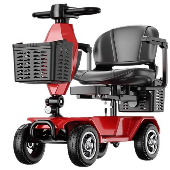 Four-wheel Electric Scooter For The Elderly For The Disabled