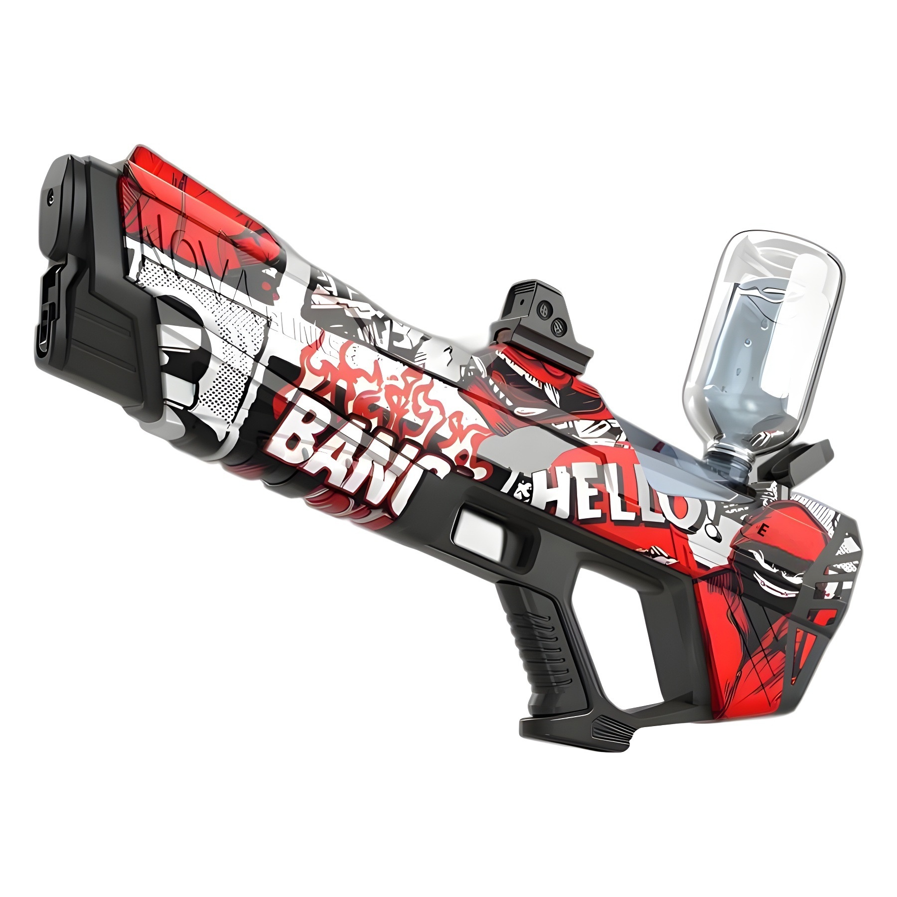 Electric Water Gun Automatic Absorbent Large Capacity Outdoor Battle Summer Water Fight Children's Toys