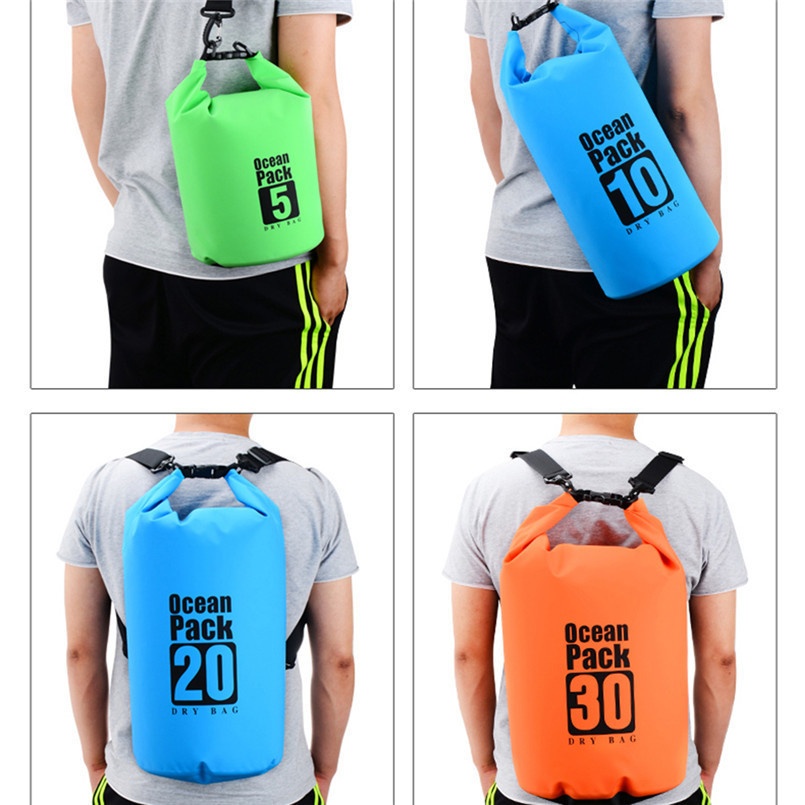 Hot Outdoor Waterproof Bag Beach Rest Swimsuit Storage Bag Upstream Drifting Bag Swimming Waterproof Bucket Bag