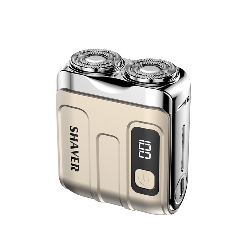 MINIShaver Electric Ultra-clean Car Digital Display Portable Travel Magnetic Men's Razor