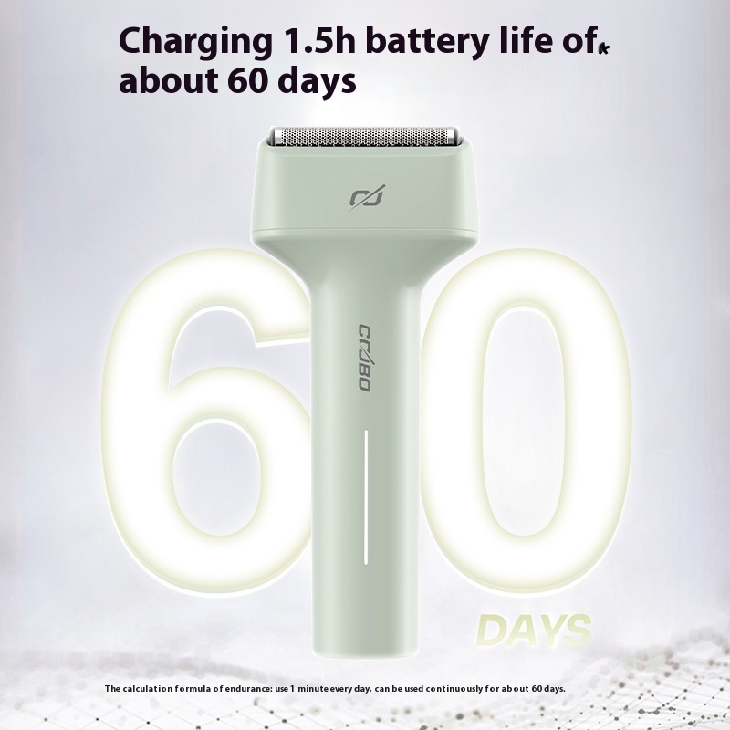 Kubo Shaver Men's Electric Reciprocating Razor Full Body Washing Portable Rechargeable Beard Knife For Boyfriend