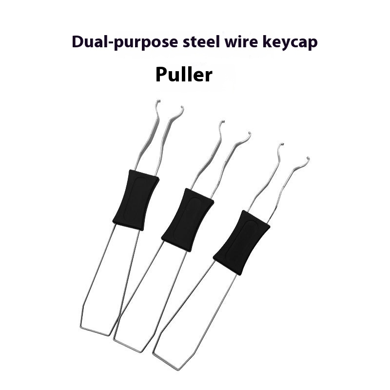 Mechanical Keyboard Cleaning Kit Two-in-one Key Puller And Shaft Puller Keyboard Keycap Remover Dual-purpose Repair And Disassembly Tool