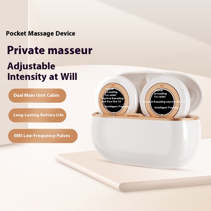 Mini Pulse Cervical Massager Smart Shoulder And Neck Physiotherapy Device Home Portable Waist Back Full Body Massager